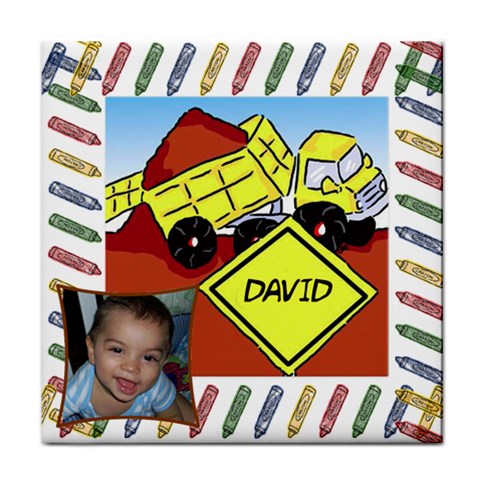 David Hand Towel * By Diana P Front