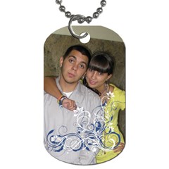 sergio y tiff grandes - Dog Tag (One Side)