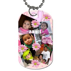 Annie - Dog Tag (One Side)