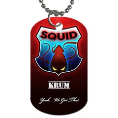 Krum - Dog Tag (One Side)