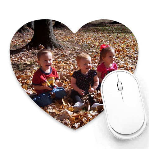 Heart Mousepad By Joann Horn Front