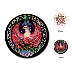 Zodiac Scorpio Playing Cards - Playing Cards Single Design (Round)