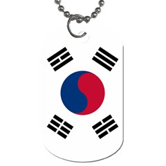Korean flag & 훈민정음 - Dog Tag (Two Sides)