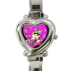 reloj - Heart Italian Charm Watch