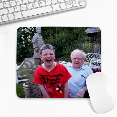 Nathan & Grandad By Catvinnat Front