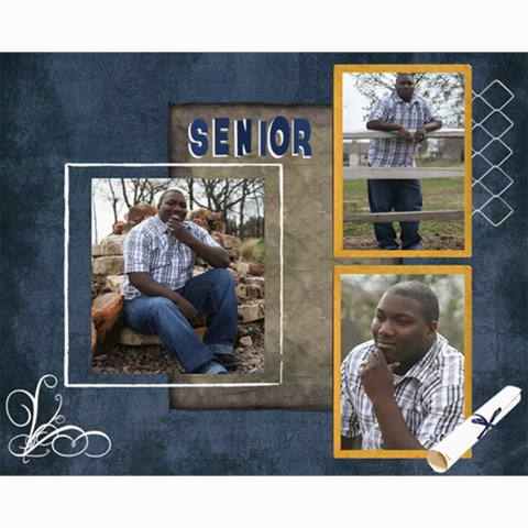 Squirt Senior Pics By Shelley Hoover 10 x8  Print - 6