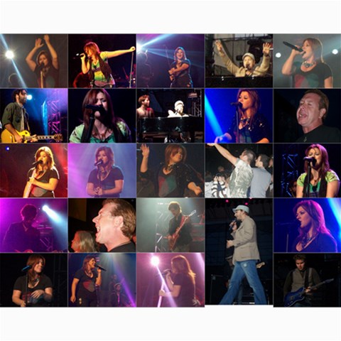 Ny State Fair 2009/kelly Clarkson Concert By Angela Brauer 10 x8  Print - 2