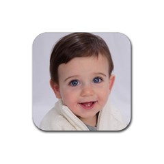 Coley s coaster - Rubber Coaster (Square)