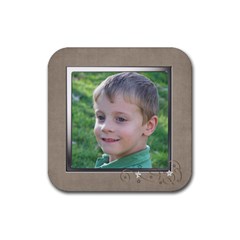 Daniel coaster - Rubber Coaster (Square)