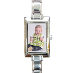 lily - Rectangle Italian Charm Watch