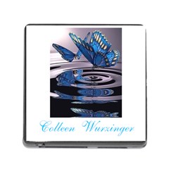 butterflies - Memory Card Reader (Square 5 Slot)