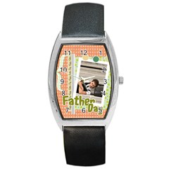 father day - Barrel Style Metal Watch