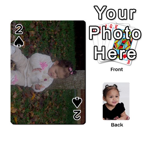 Des Cards By Chantal Cooper Front - Spade2