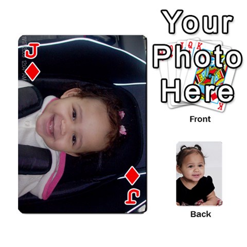 Jack Des Cards By Chantal Cooper Front - DiamondJ