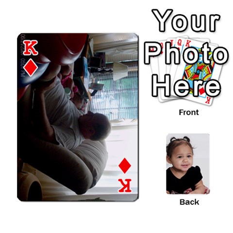 King Des Cards By Chantal Cooper Front - DiamondK