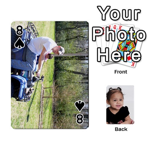 Des Cards By Chantal Cooper Front - Spade8