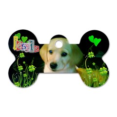 Jessie. :) - Dog Tag Bone (Two Sides)