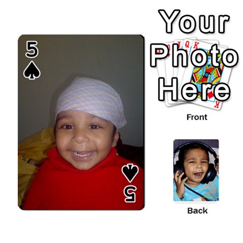Lakshya Cards1 By Anshu Front - Spade5