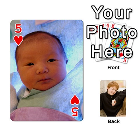 Family Cards Front - Heart5