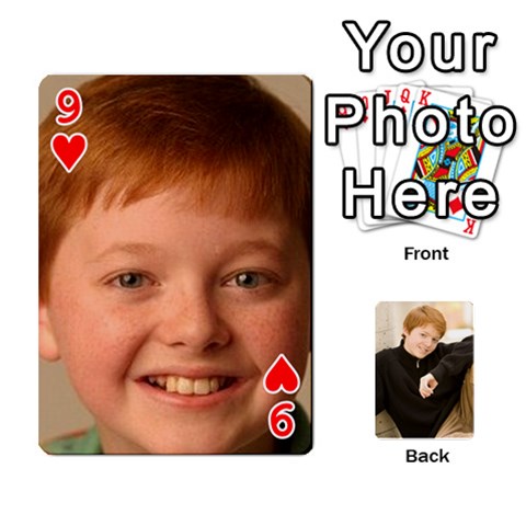 Family Cards Front - Heart9