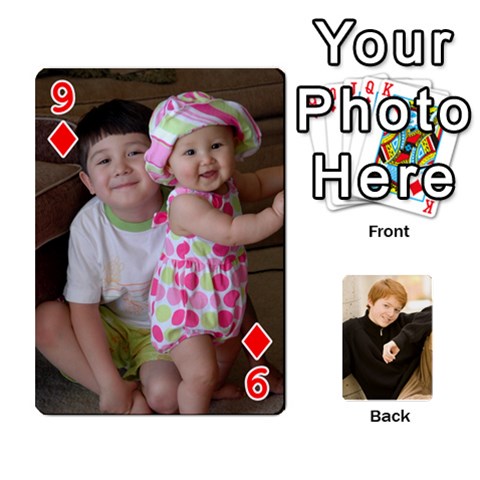 Family Cards Front - Diamond9