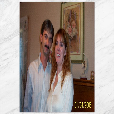 Jesse And Sheila s Wedding By Dorothy Yearout 19.62 x28.9  Canvas - 1
