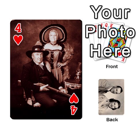 Grandma Cards By Kim Front - Heart4