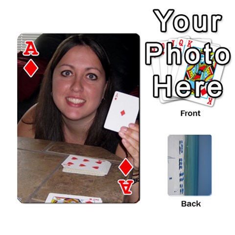Ace Cards By Lindsay Front - DiamondA