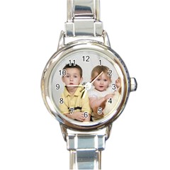 my kids watch - Round Italian Charm Watch