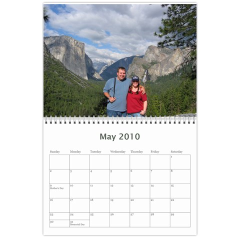 Calendar I Made For Us! By Holly May 2010