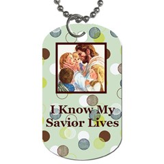 Primary theme 2010 dogtag #4 - Dog Tag (One Side)
