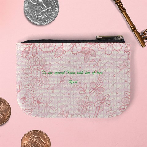 Coin Purse For Nana By Jessica Back