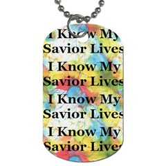 Primary tyedie 2010 dogtag  - Dog Tag (One Side)