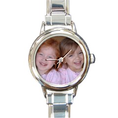 Anna and Gabi - Round Italian Charm Watch