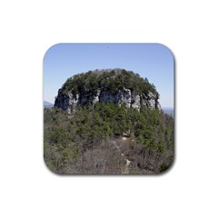 pilot mountain - Rubber Coaster (Square)