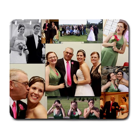 Dad s Collage Mousepad By Marji 9.25 x7.75  Mousepad - 1