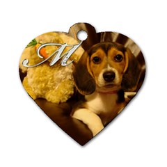 Maddy Tag - Dog Tag Heart (Two Sides)