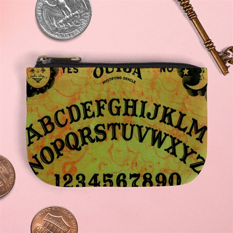 Ouija Coin Purse By Jessica Front