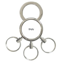 3 key rings - 3-Ring Key Chain