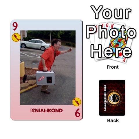 Deck Of Cards For The Cp Community By Brent Front - Heart9