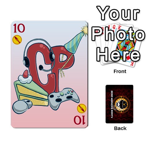 Deck Of Cards For The Cp Community By Brent Front - Heart10