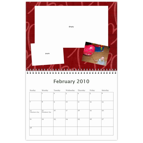 Calander2010 By Diana Sprague Feb 2010
