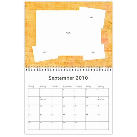 Calander2010 By Diana Sprague Sep 2010