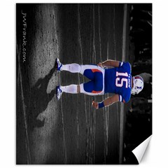 Tebow s Last Home Game - Canvas 8  x 10 