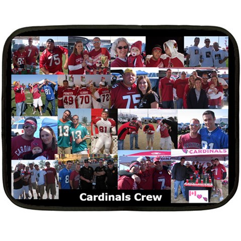 Cardinals Blanket By Kt 35 x27  Blanket Front