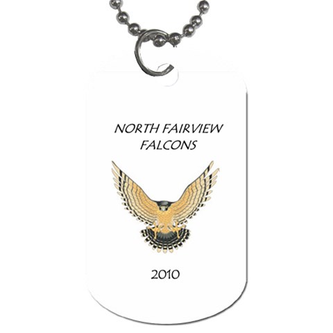Carnival Dog Tags By Rose Miller Front