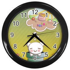 Think Sweet - Wall Clock (Black)