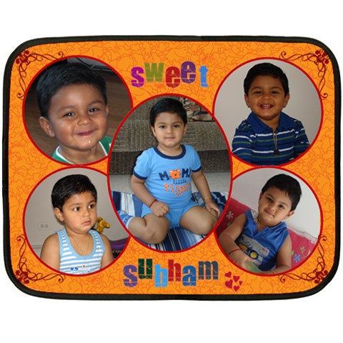 Subham By Anu 35 x27  Blanket Front