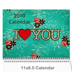 2010 calendar - Wall Calendar 11  x 8.5  (12-Months)