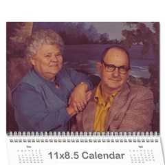 Family Calendar - Wall Calendar 11  x 8.5  (12-Months)
